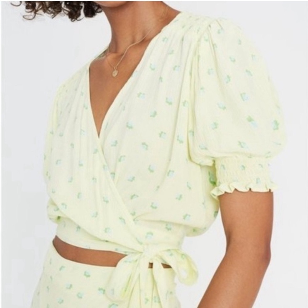 FAITHFULL THE BRAND La Colle Top in Bisset Floral